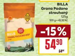 Billa BILLA Grana Padano strouhaný nabídka