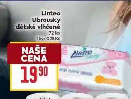 Billa Linteo Ubrousky dětské vlhčené nabídka