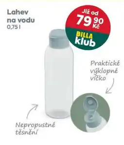 Billa Láhev na vodu nabídka