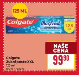 Billa Colgate Zubní pasta XXL nabídka