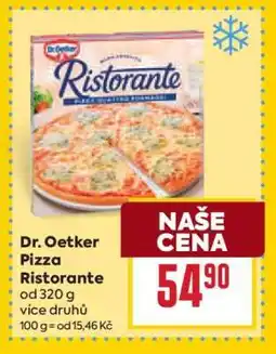 Billa Dr. Oetker Pizza Ristorante nabídka