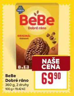 Billa BeBe Dobré ráno nabídka