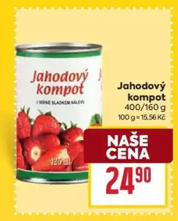 Billa Jahodový kompot nabídka