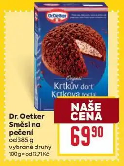 Billa Dr. Oetker směsi na pečení nabídka