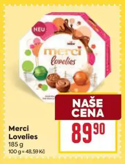 Billa MERCI LOVELIES nabídka