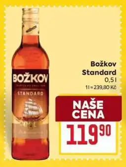 Billa BOŽKOV STANDARD nabídka