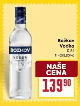 Billa Božkov Vodka nabídka