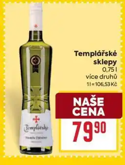 Billa Templářské sklepy nabídka