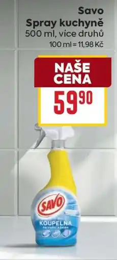 Billa Savo Spray kuchyně nabídka