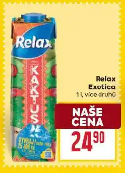 Billa Relax Exotica nabídka