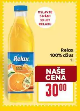 Billa Relax 100% džus nabídka