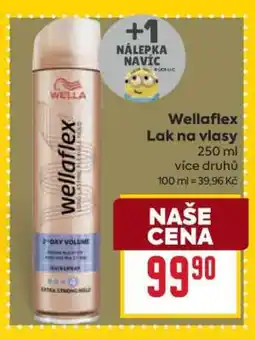 Billa Wellaflex lak na vlasy nabídka