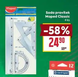 Billa Sada pravítek Maped Classic nabídka