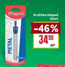 Billa Kružítko Maped Start nabídka