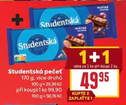 Billa Studentská pečeť nabídka