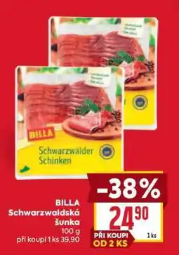 Billa BILLA Schwarzwaldská šunka nabídka