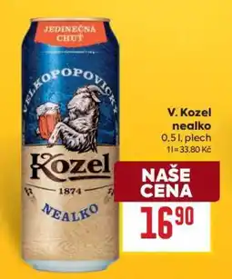 Billa V. Kozel Nealko nabídka