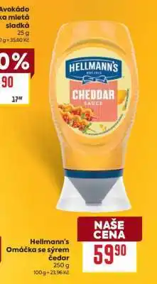 Billa Hellmann’s Omáčka se sýrem čedar nabídka