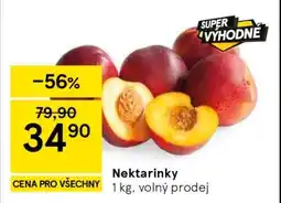 Tesco Nektarinky nabídka