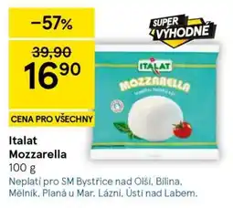 Tesco ITALAT Mozzarella nabídka