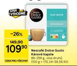 Tesco Nescafé Dolce Gusto kávové kapsle nabídka