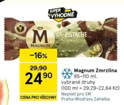 Tesco Magnum zmrzlina nabídka