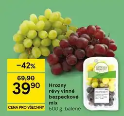 Tesco Hrozny révy vinné bezpeckové mix nabídka