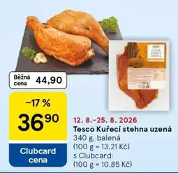 Tesco Tesco Kuřecí stehna uzená nabídka