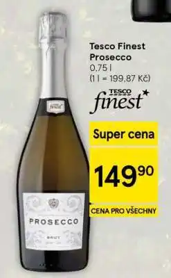 Tesco Tesco Finest Prosecco nabídka