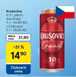 Tesco Krušovice nabídka