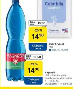 Tesco Magnesia nabídka