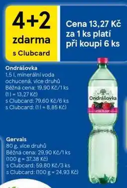 Tesco Ondrášovka nabídka