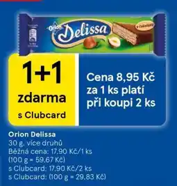 Tesco Orion Delissa nabídka