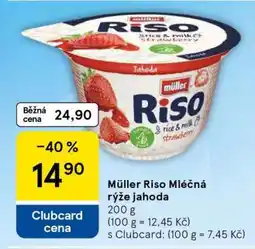 Tesco Müller Riso Mléčná rýže jahoda nabídka