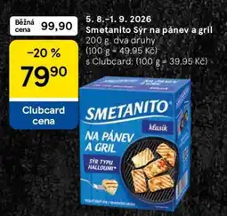 Tesco SMETANITO SÝR NA PÁNEV A GRIL nabídka