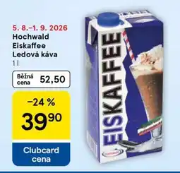 Tesco Hochwald Eiskaffee Ledová káva nabídka