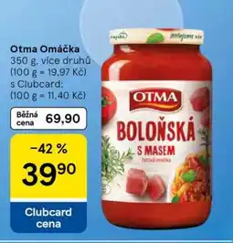 Tesco Otma Omáčka nabídka