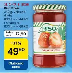 Tesco Riso Džem nabídka