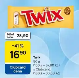 Tesco Twix nabídka
