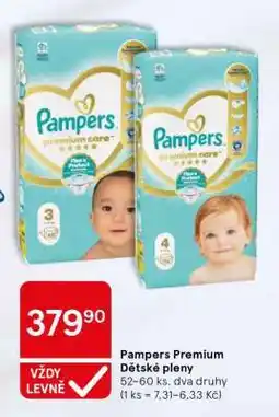 Tesco Pampers Premium Dětské pleny nabídka