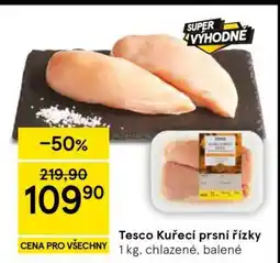 Tesco Tesco Kuřecí prsní řízky nabídka