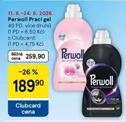 Tesco Perwoll prací gel nabídka