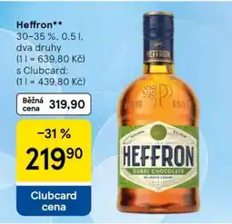 Tesco Heffron nabídka