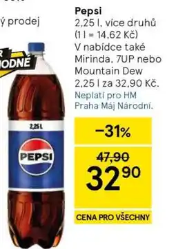 Tesco Pepsi nabídka