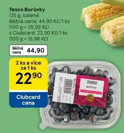 Tesco Tesco Borůvky nabídka