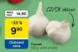 Tesco ČESNEK nabídka