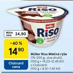 Tesco Müller Riso mléčná rýže nabídka