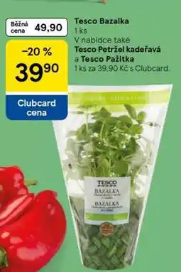 Tesco Tesco Bazalka nabídka