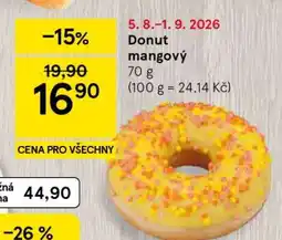 Tesco Donut mangový nabídka