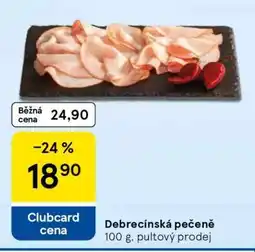 Tesco Debrecínská pečeně nabídka